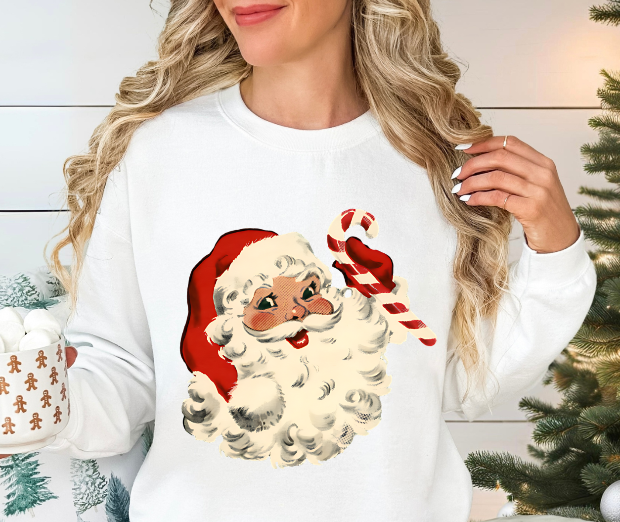 Vintage Santa Sweatshirt
