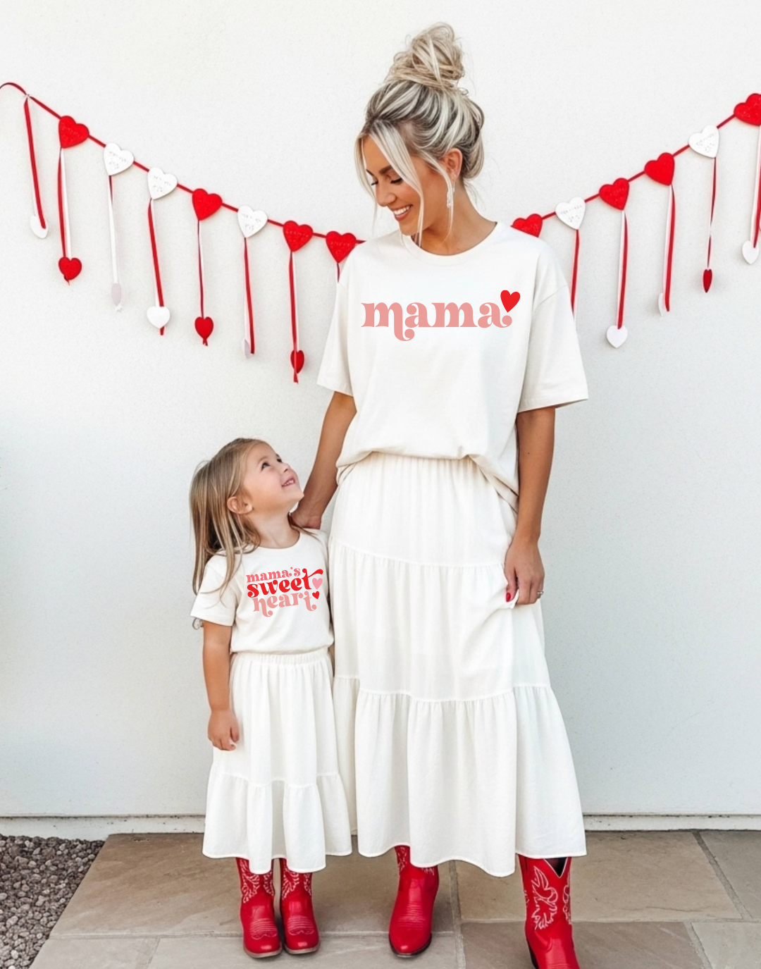 Mama Mama's Sweetheart Matching T-Shirts