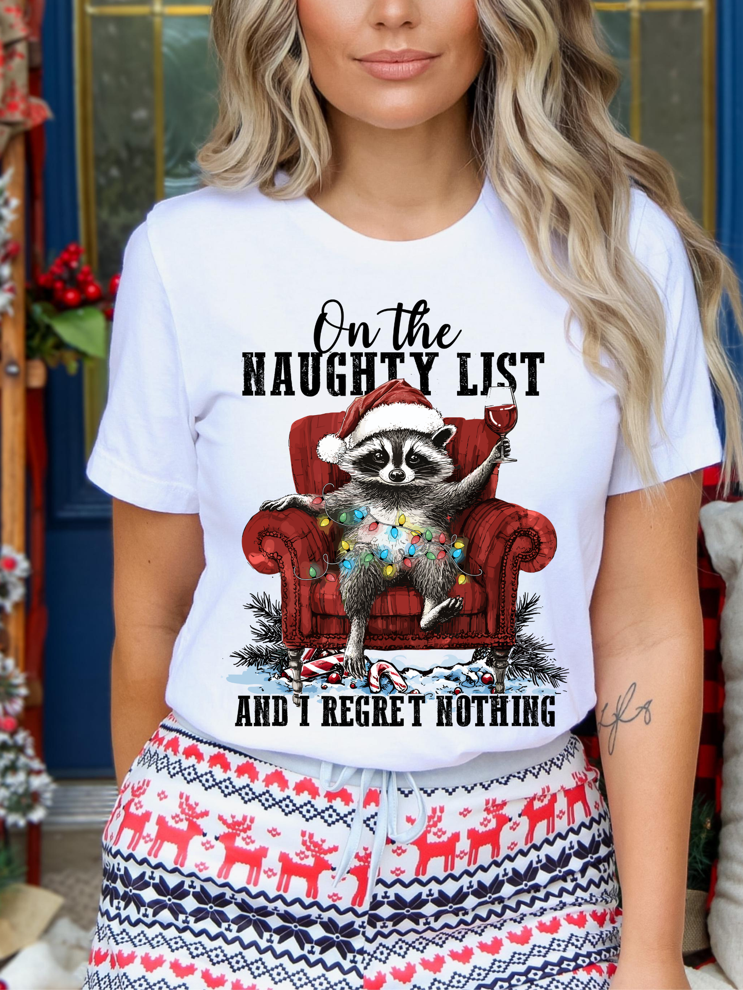 On The Naughty List T-Shirt