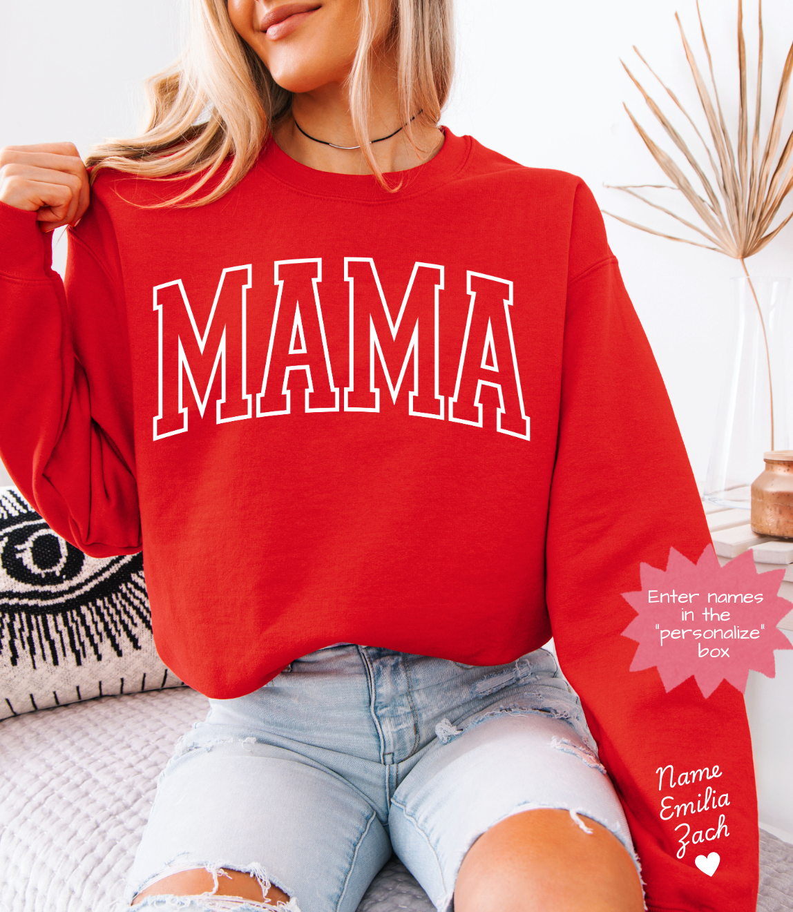Mama & Kids Personalized Sweatshirt