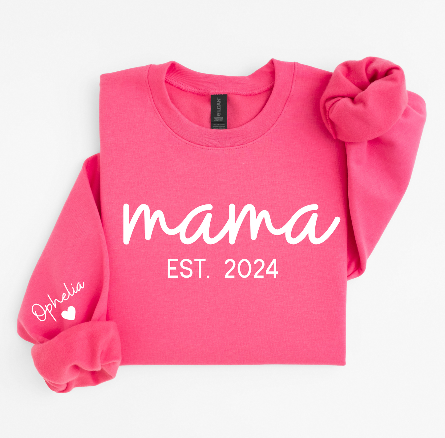 MAMA Cursive Personalized Sweatshirt