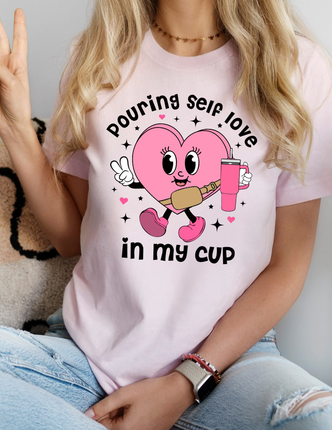 Pouring Self Love In My Cup T-Shirt