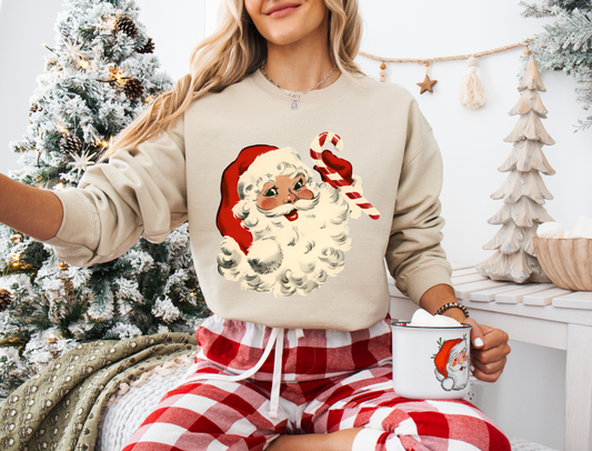 Vintage Santa Sweatshirt