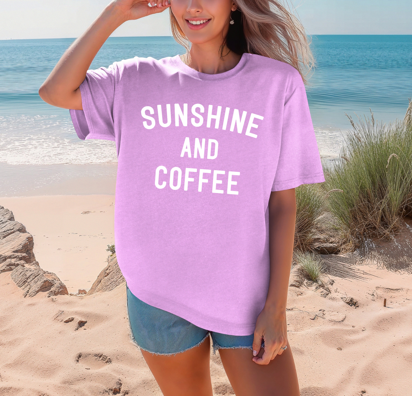 Sunshine and Coffee T-Shirt