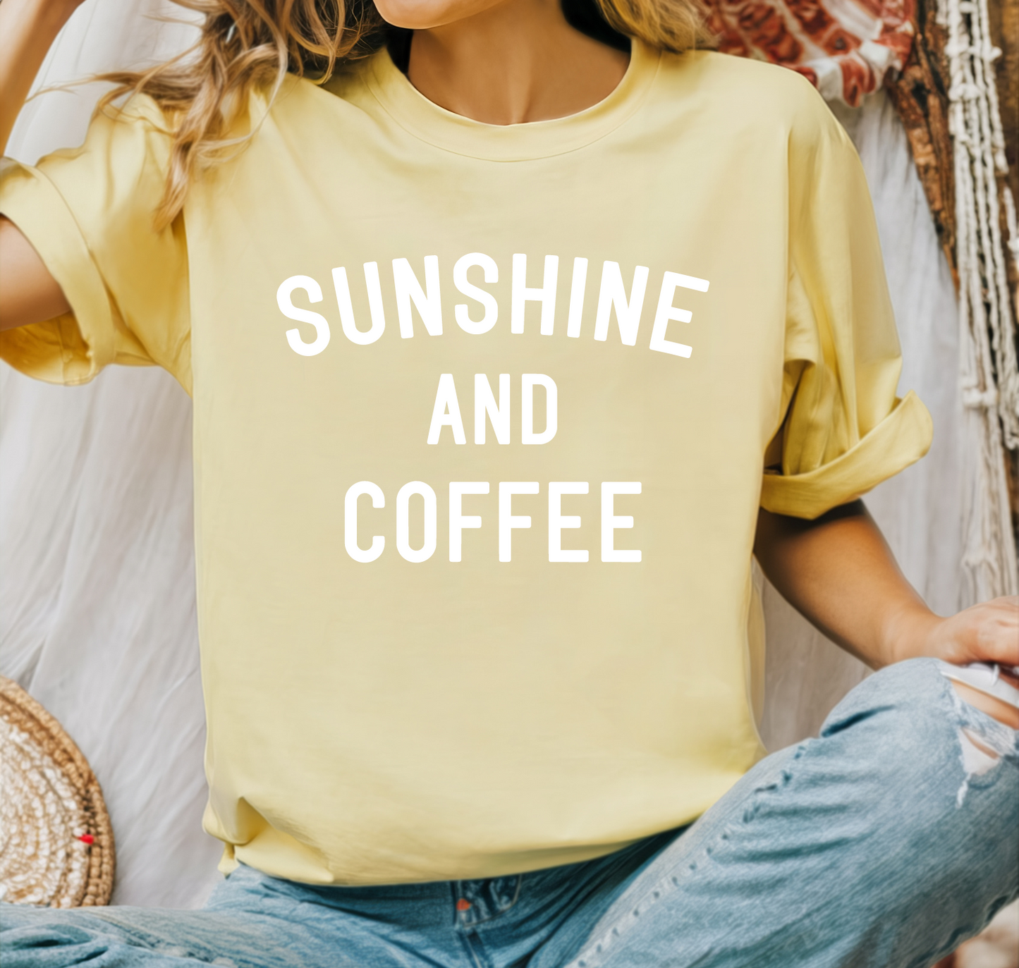 Sunshine and Coffee T-Shirt