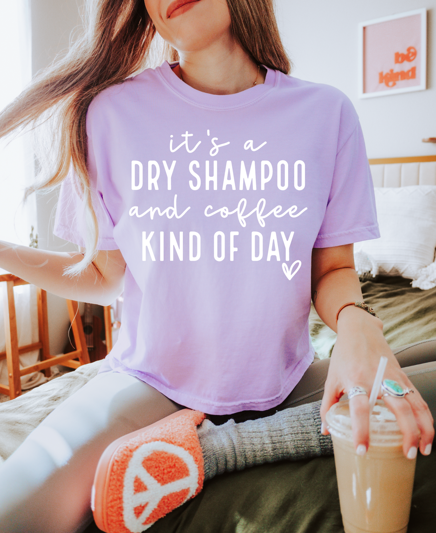 Dry Shampoo and Coffee Crop Top