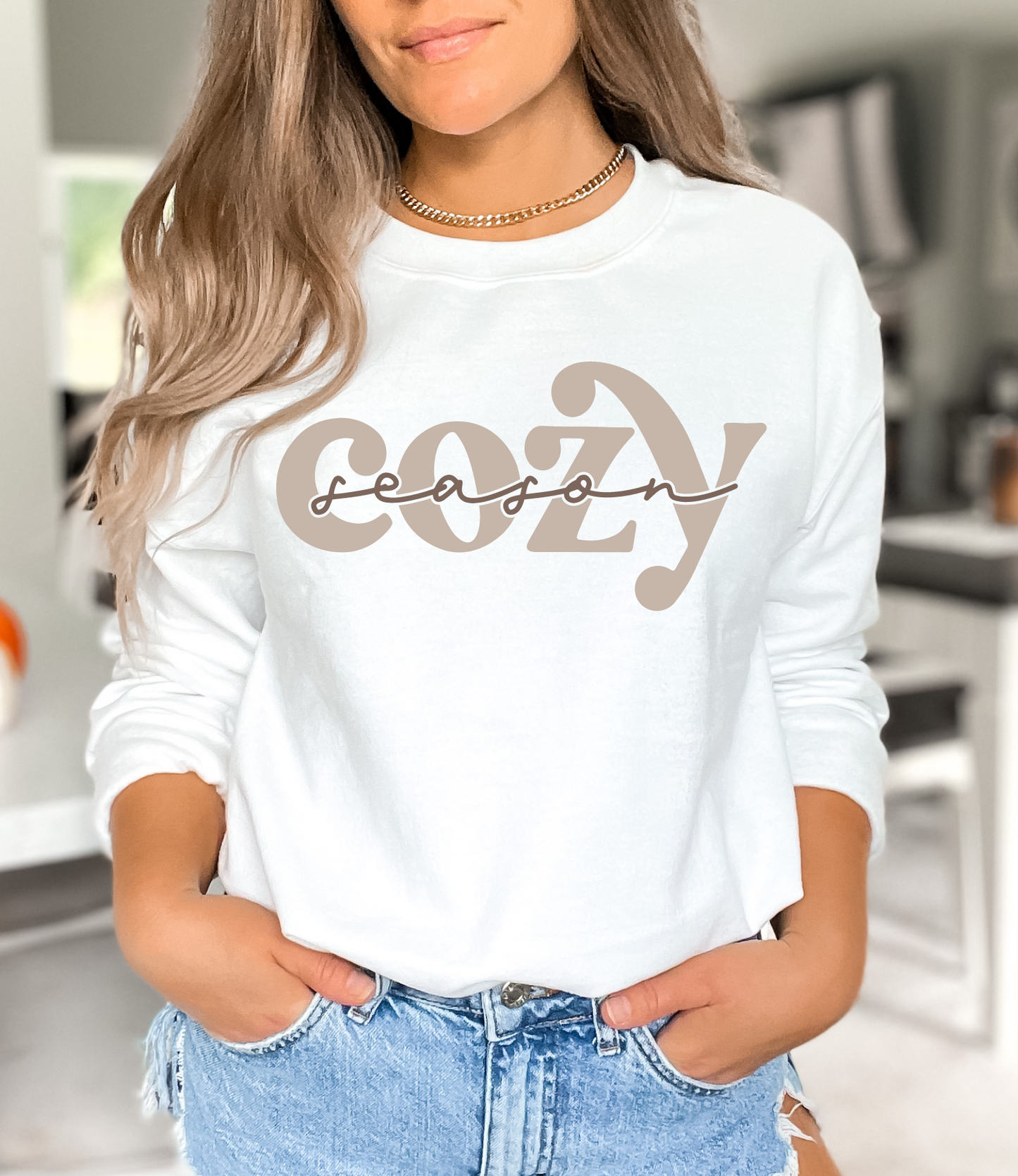 Cozy Season Cursive Sweatshirt