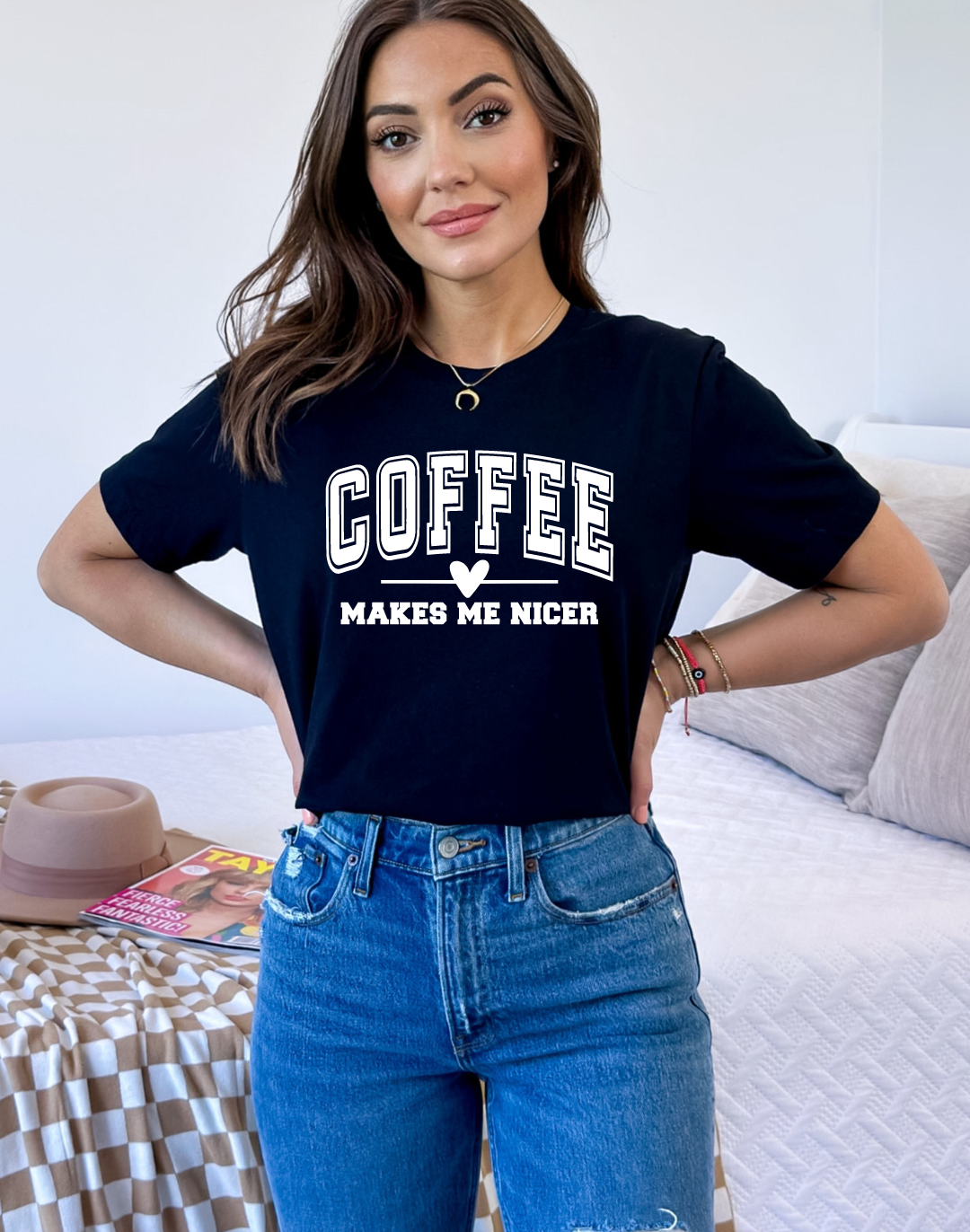 Coffee Makes Me Nicer T-Shirt