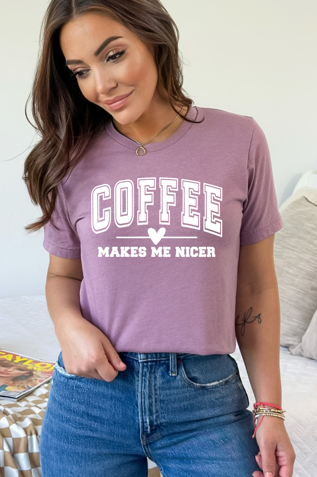 Coffee Makes Me Nicer T-Shirt