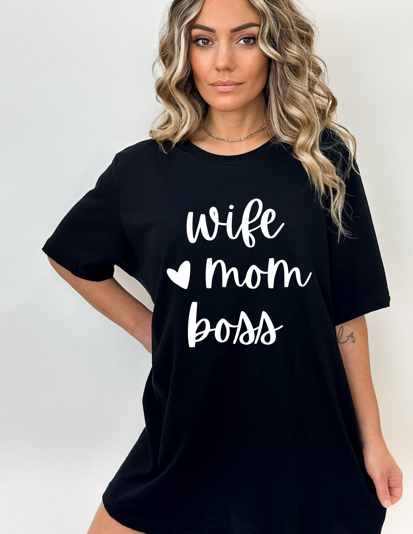 Wife, Mom, Boss T-Shirt