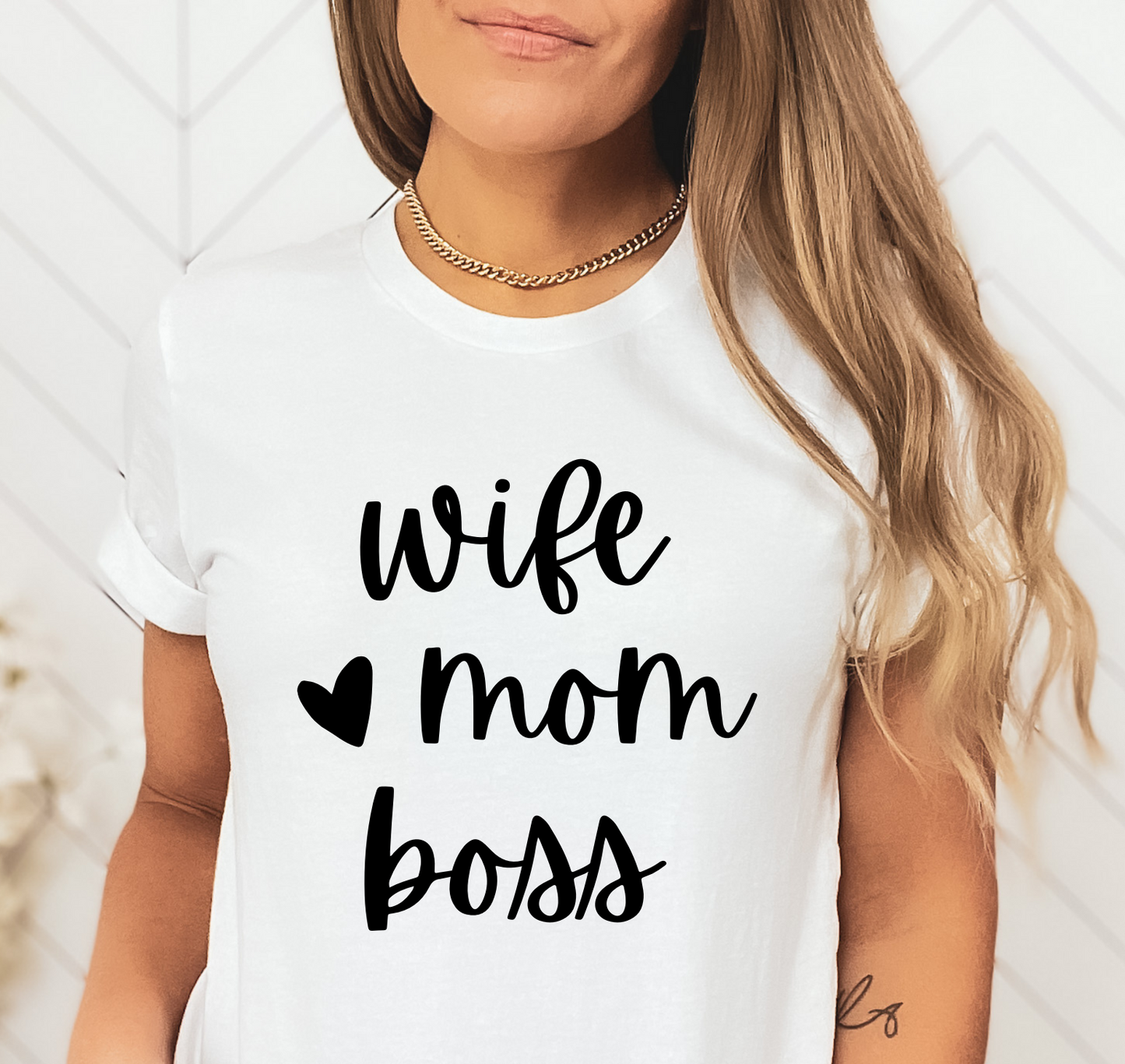 Wife, Mom, Boss T-Shirt