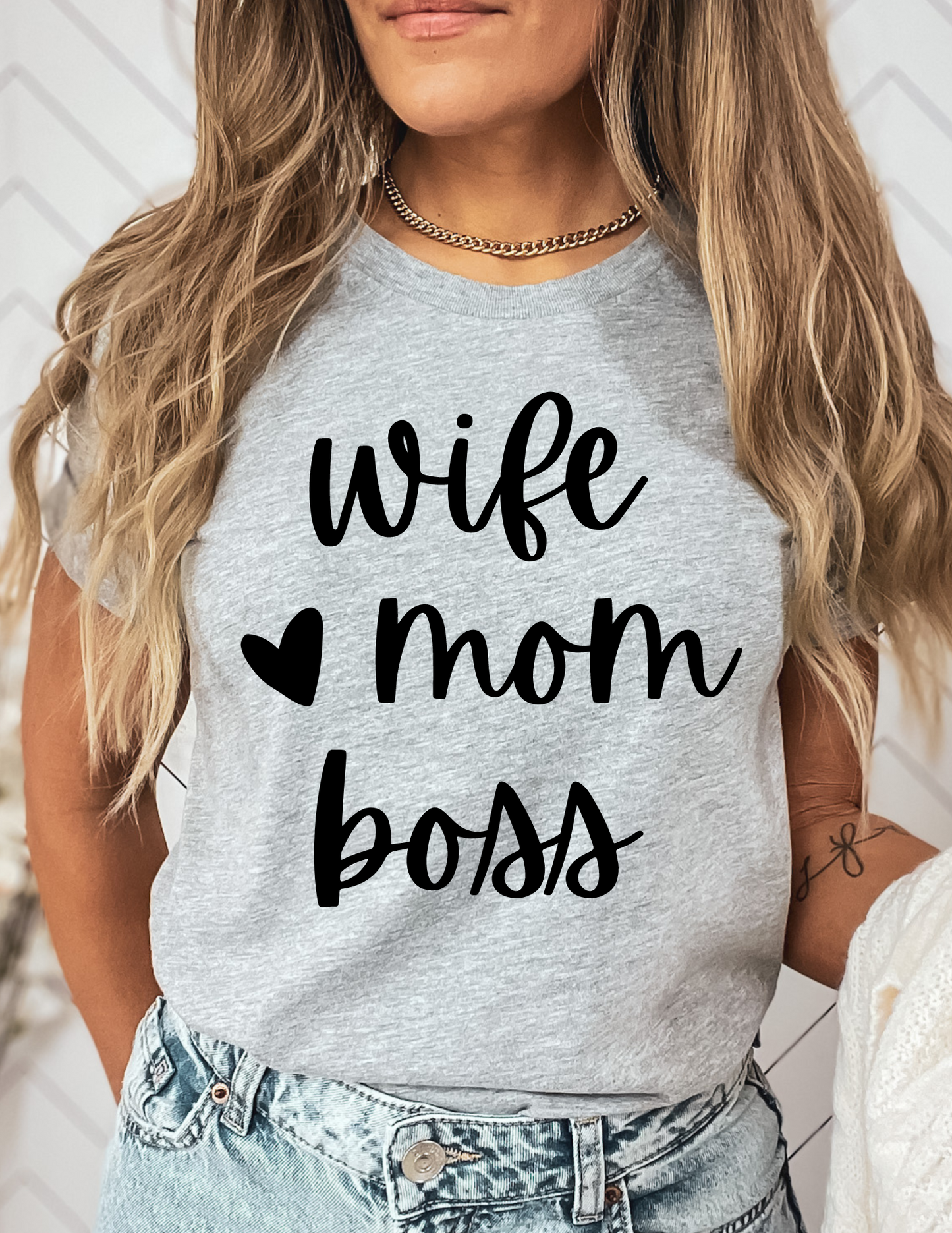 Wife, Mom, Boss T-Shirt