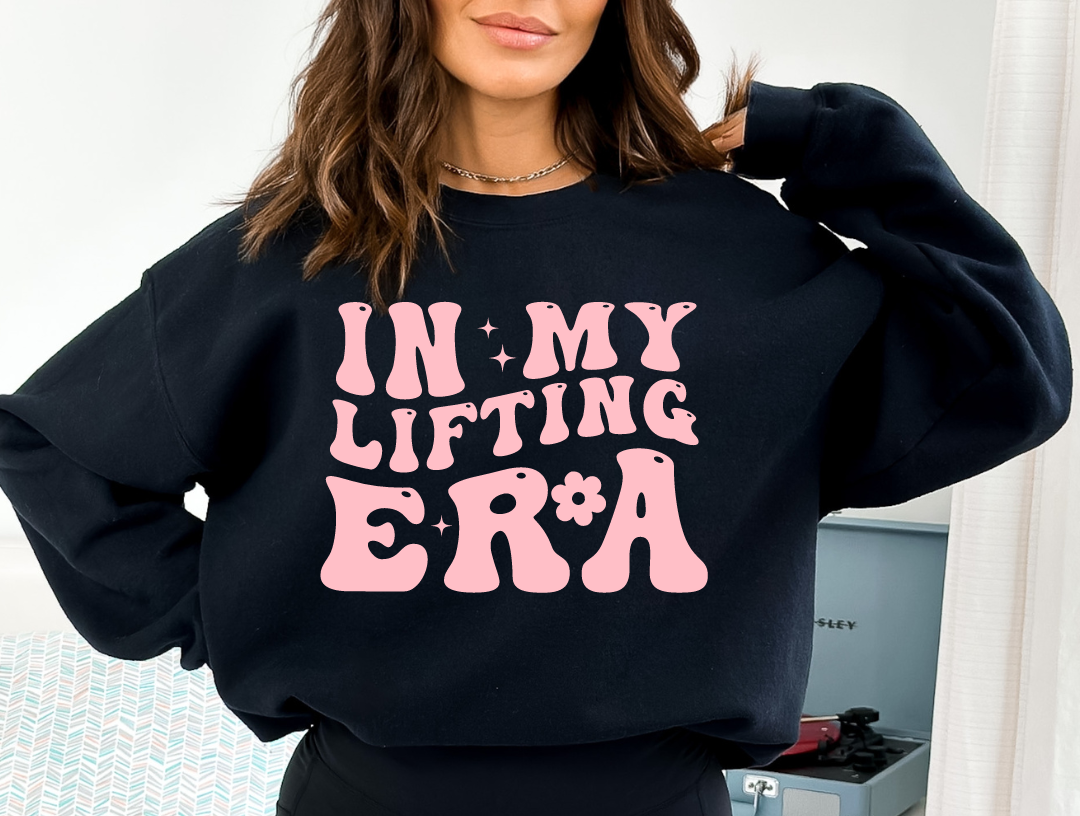 In My Lifting Era Retro Sweatshirt