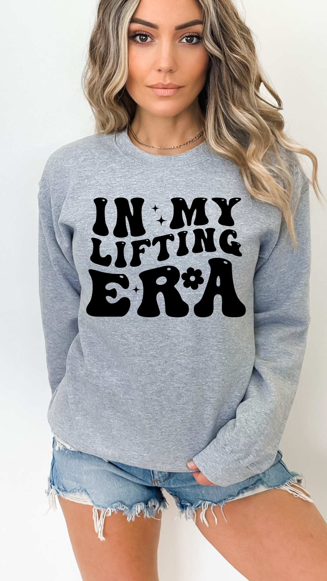 In My Lifting Era Retro Sweatshirt