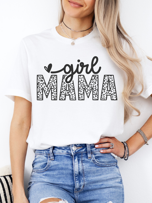 Boy Mama Leopard Print T-Shirt