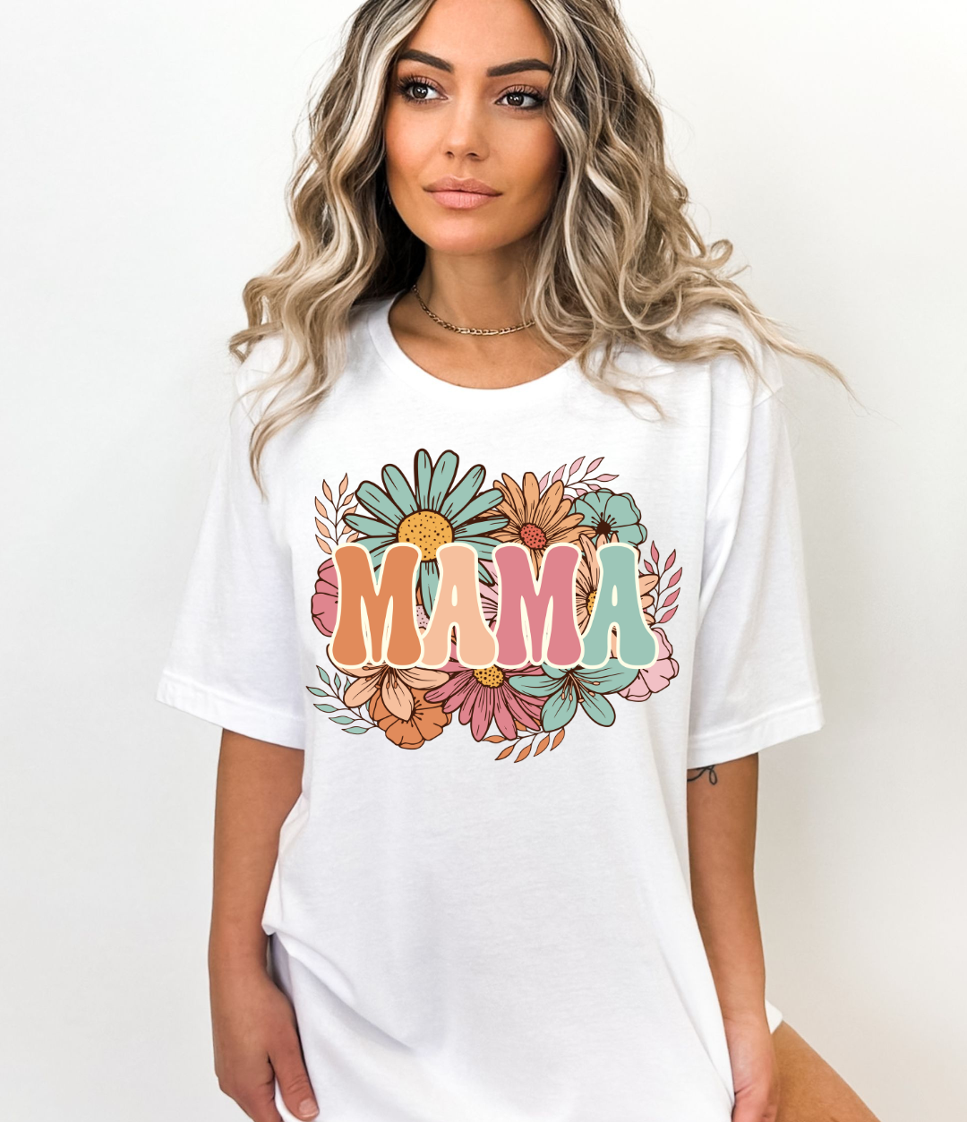 Floral MAMA T-Shirt