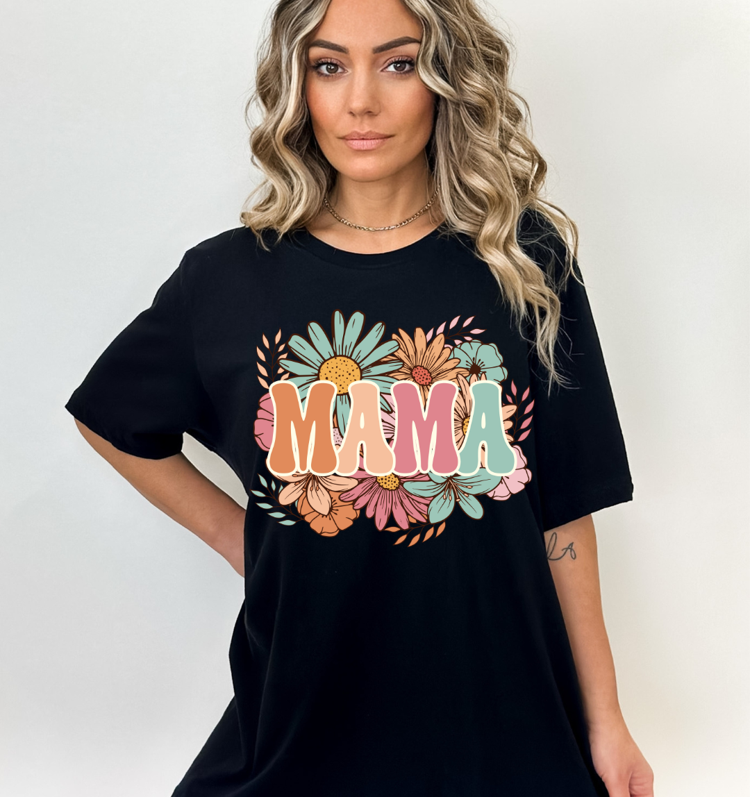 Floral MAMA T-Shirt