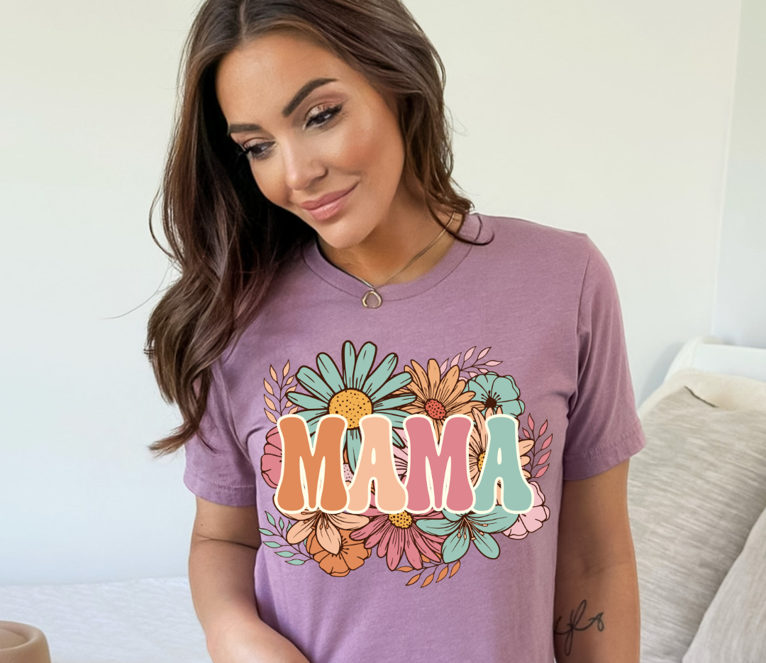 Floral MAMA T-Shirt