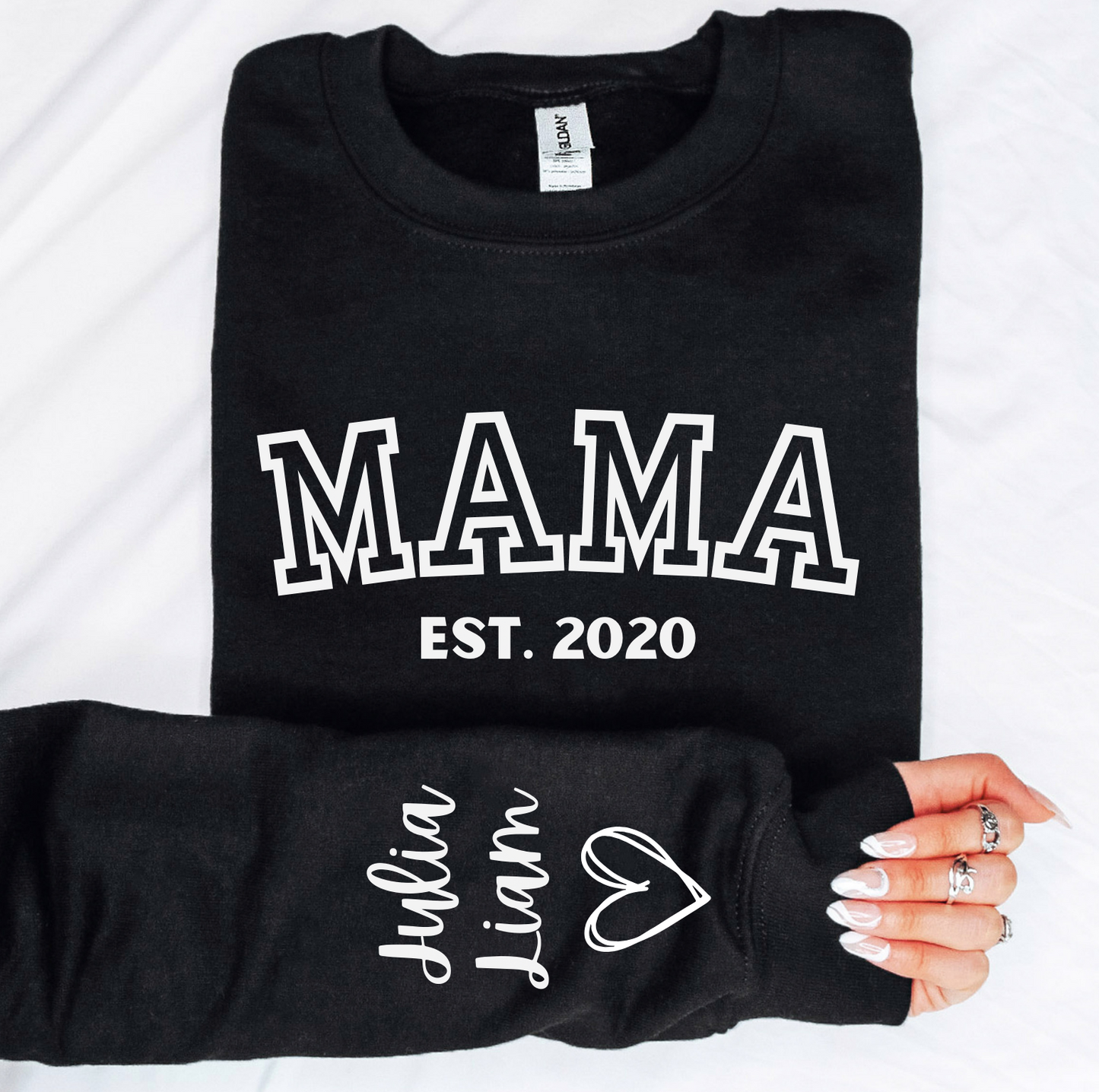 MAMA Varsity Personalized Sweatshirt