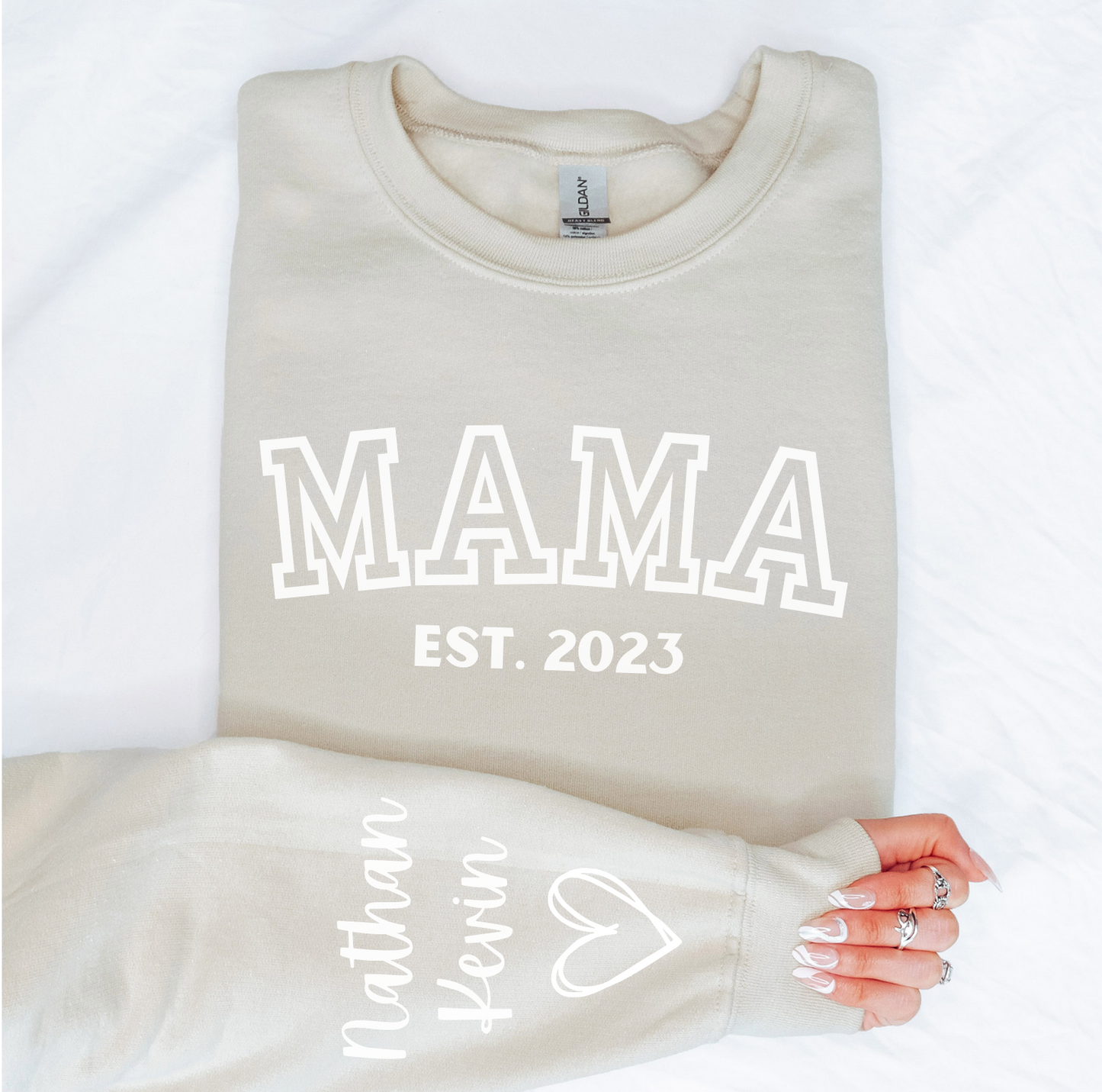 MAMA Varsity Personalized Sweatshirt