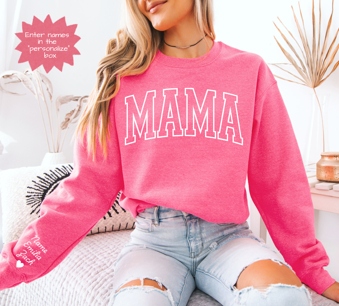 Mama & Kids Personalized Sweatshirt