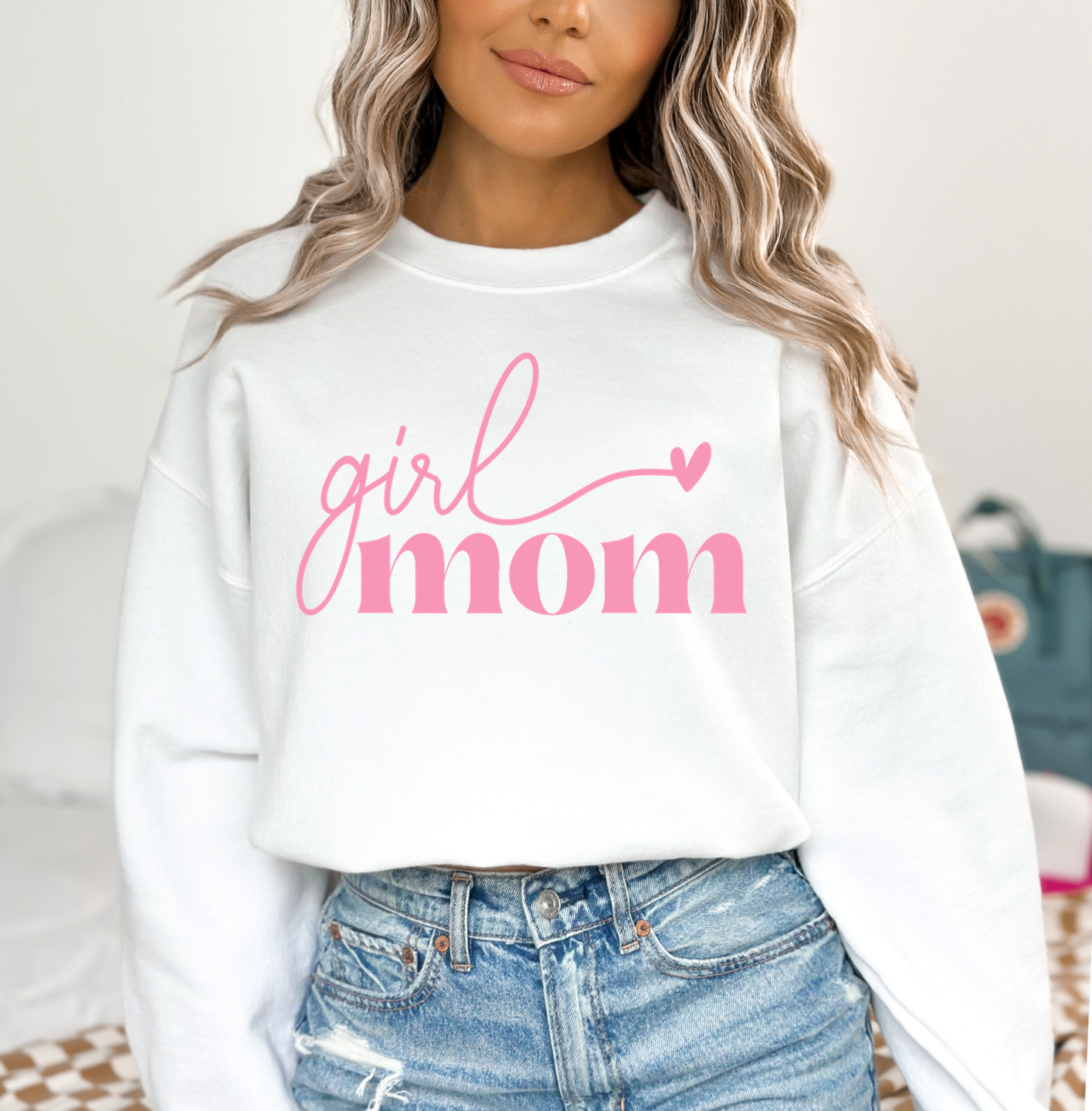 Girl Mom Sweatshirt