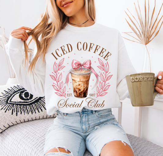 Iced Coffee Social Club Sweatshirt