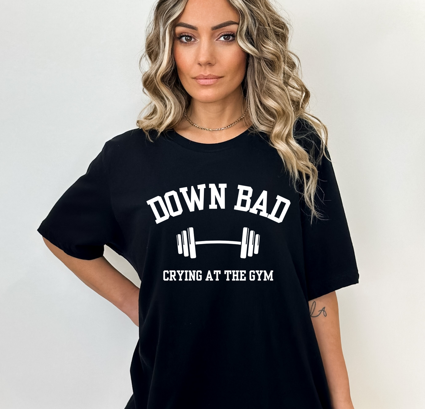 Down Bad Crying At The Gym T-Shirt