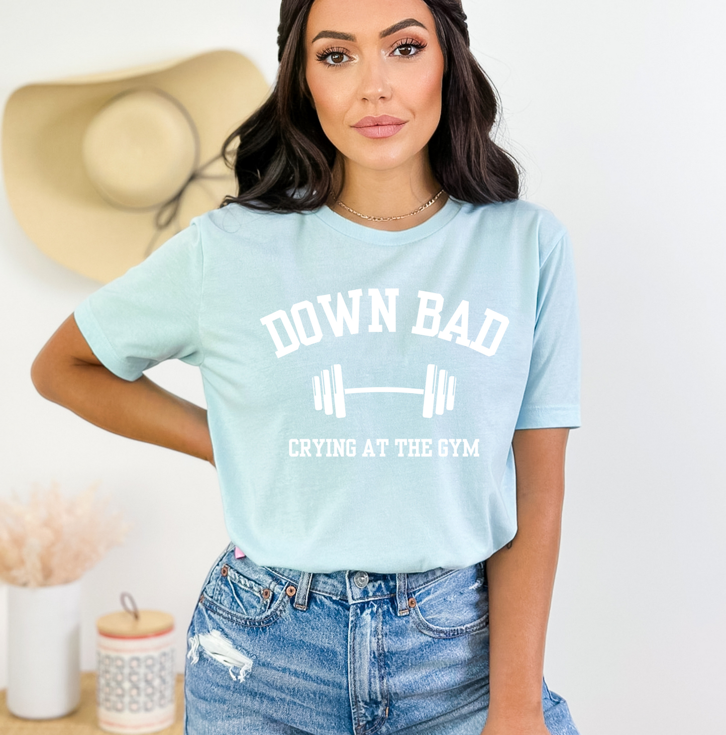 Down Bad Crying At The Gym T-Shirt