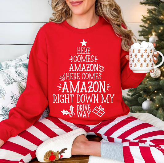 Here Comes Amazon Sweatshirt