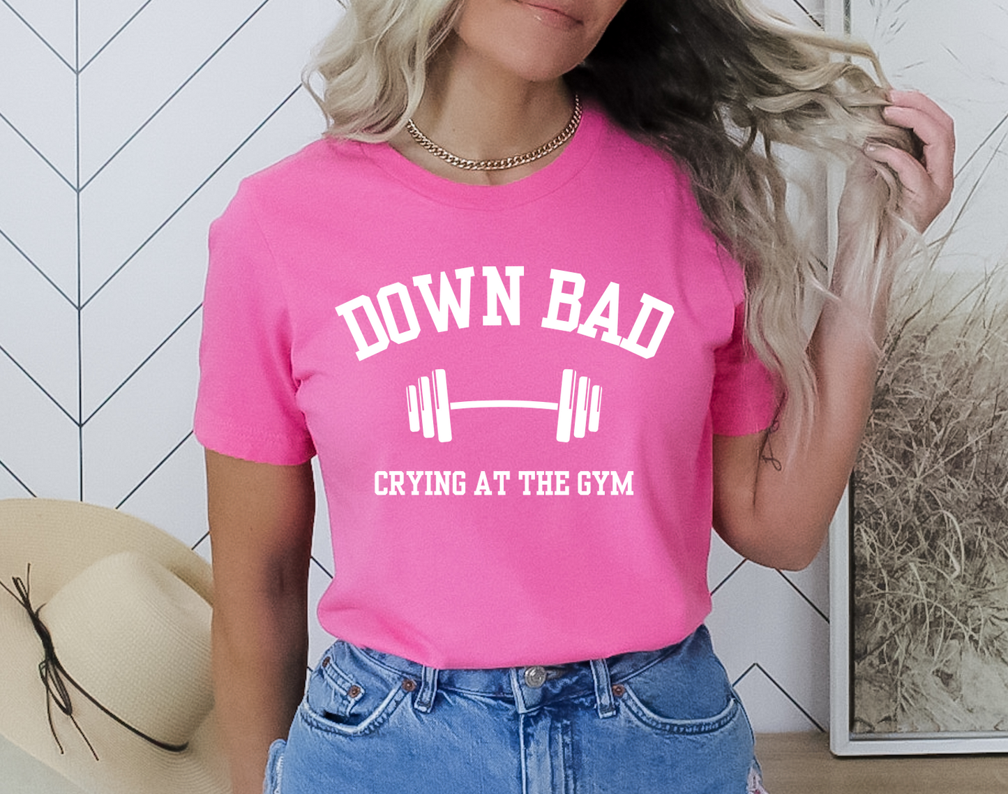 Down Bad Crying At The Gym T-Shirt