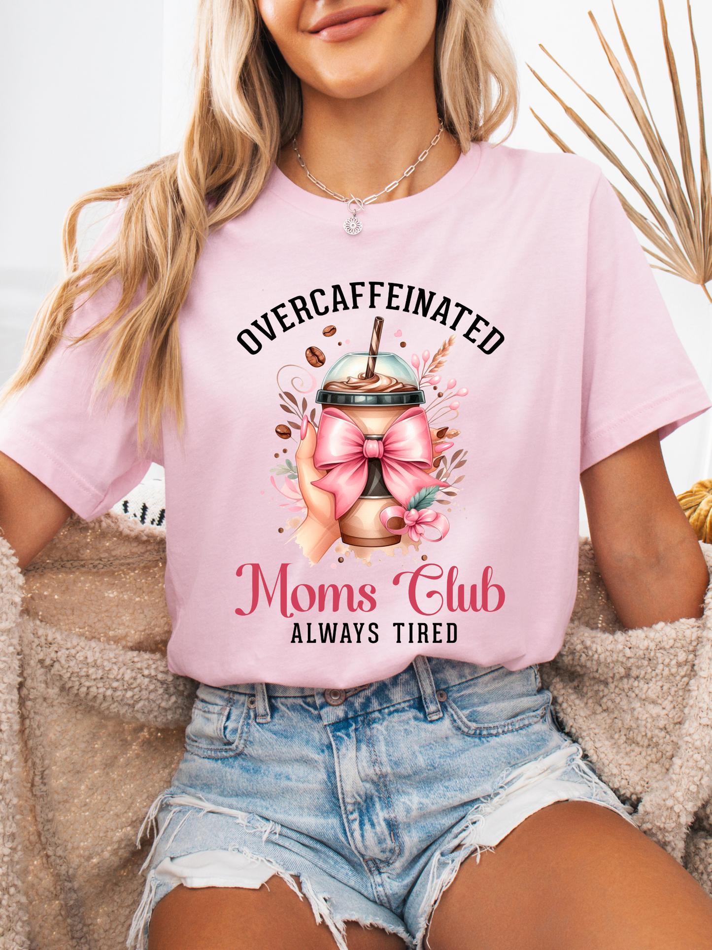 Overcaffeinated Moms Club T-shirt