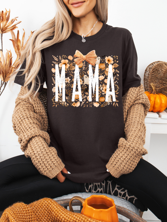 Floral Fall Mama T-Shirt