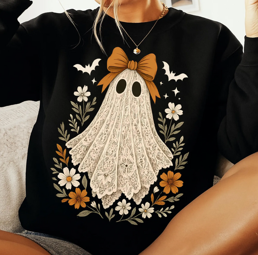Lace Ghost Sweatshirt