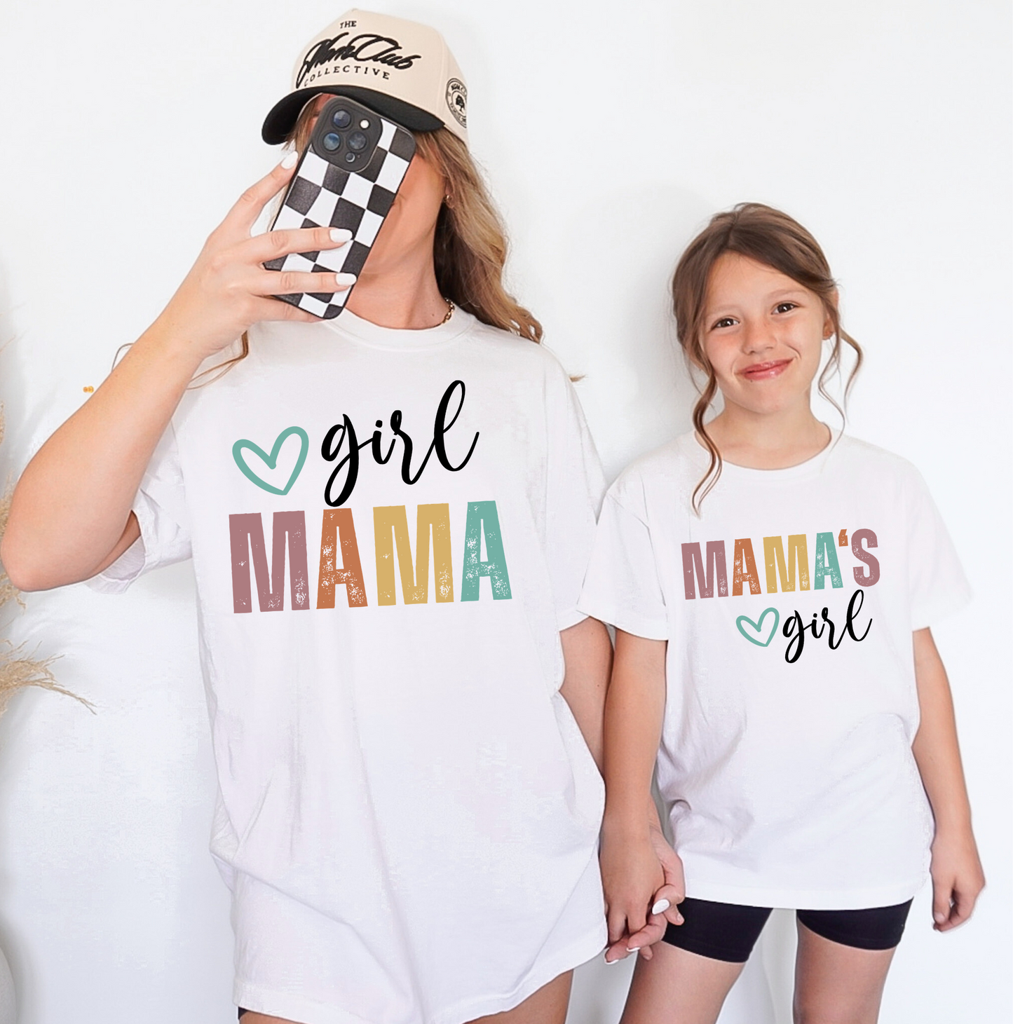 Girl Mama Mama's Girl Matching T-Shirts