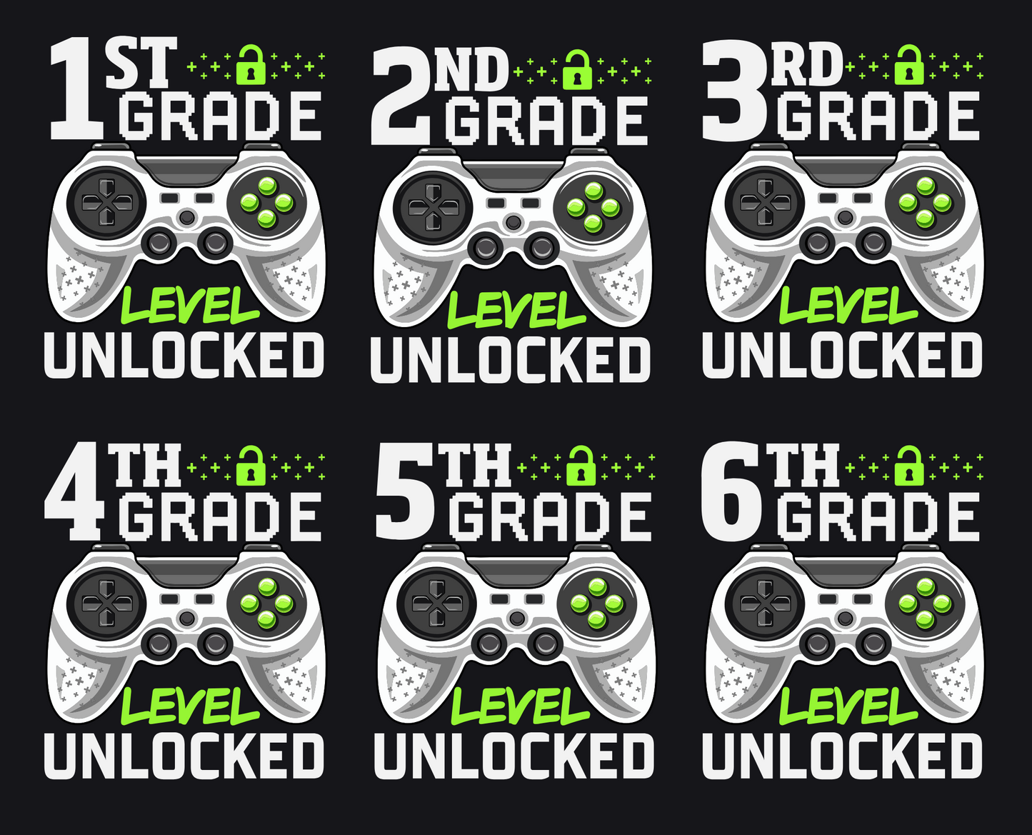 Level Unlocked School T-Shirt