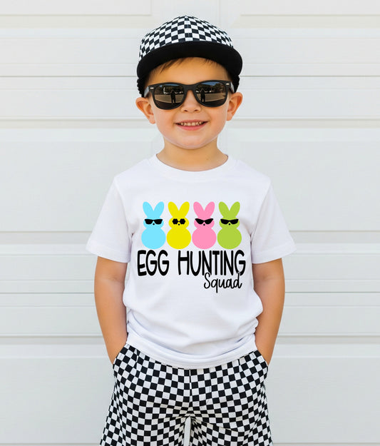 Egg Hunting Squad Matching T-Shirts