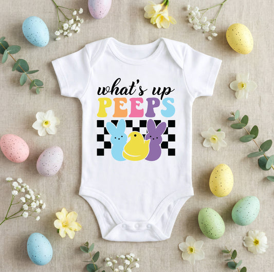 What's Up Peeps Onesie