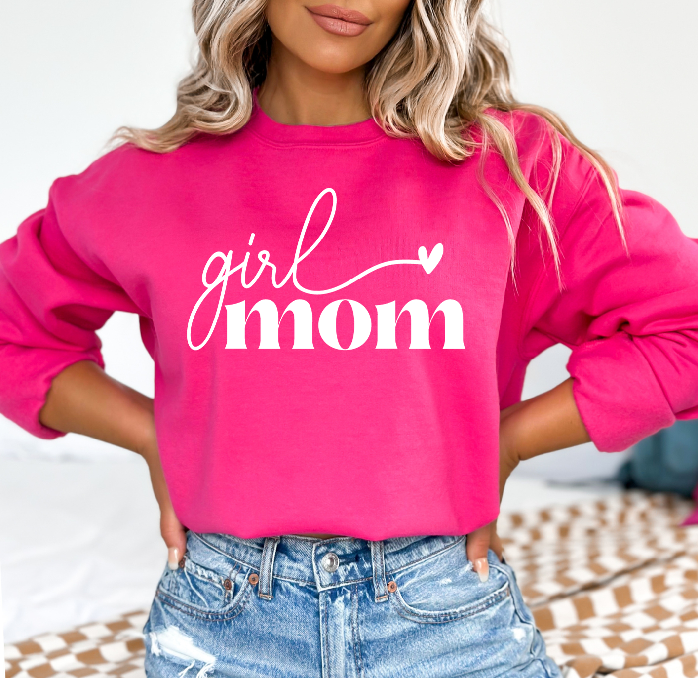 Girl Mom Sweatshirt