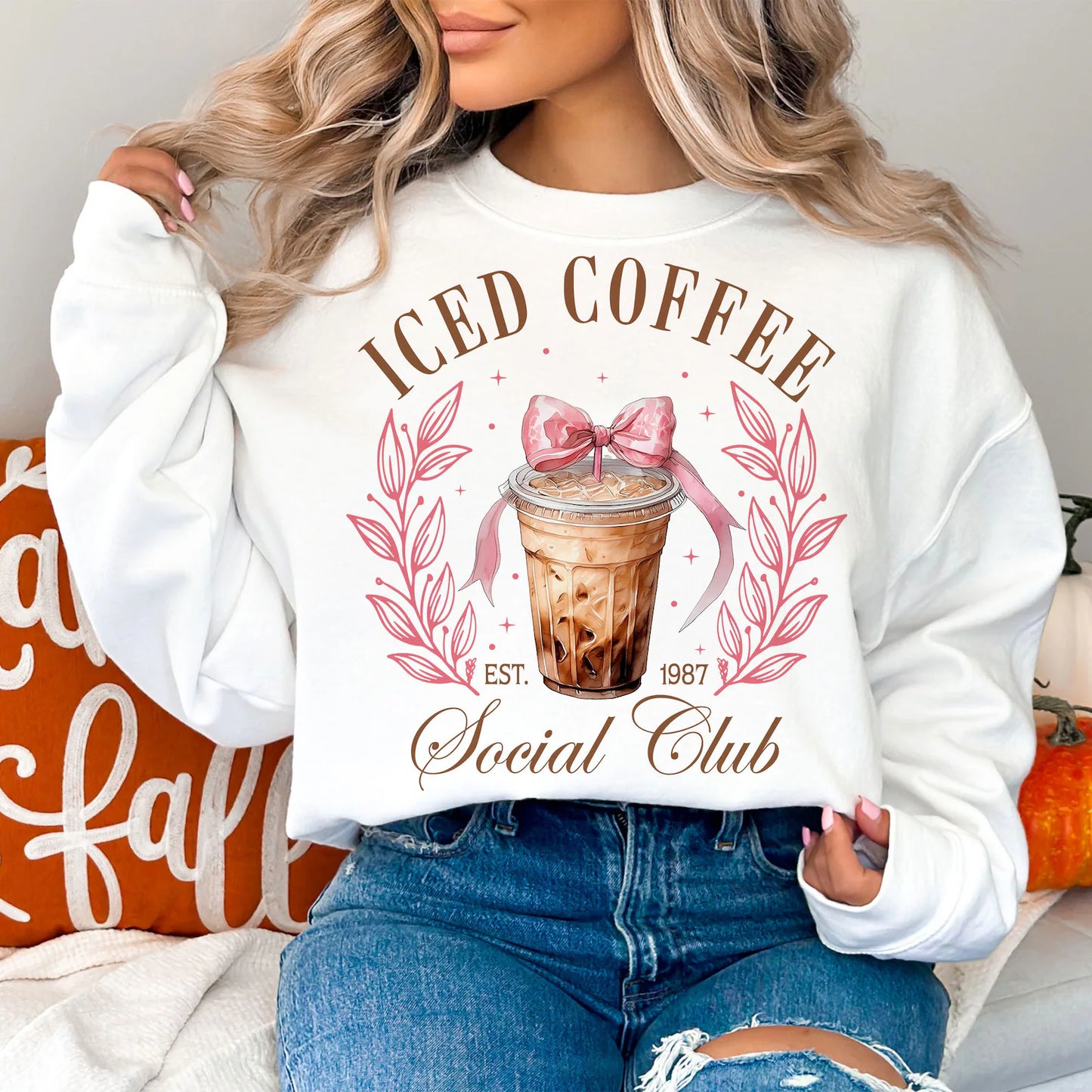 Iced Coffee Social Club Sweatshirt